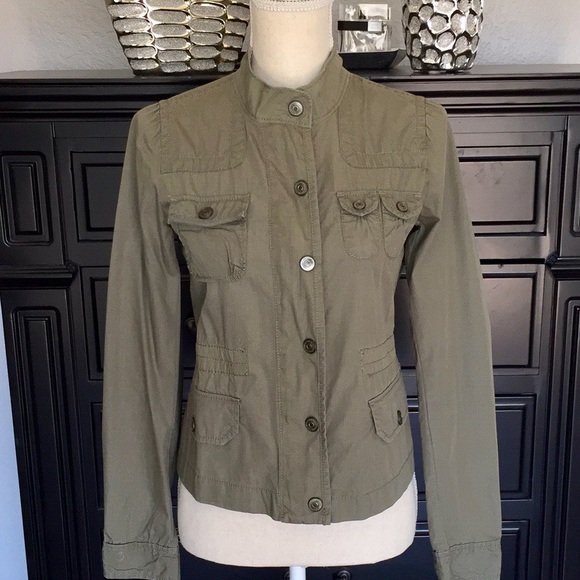 Ann Taylor Loft Utility Jacket - Picture 2 of 4